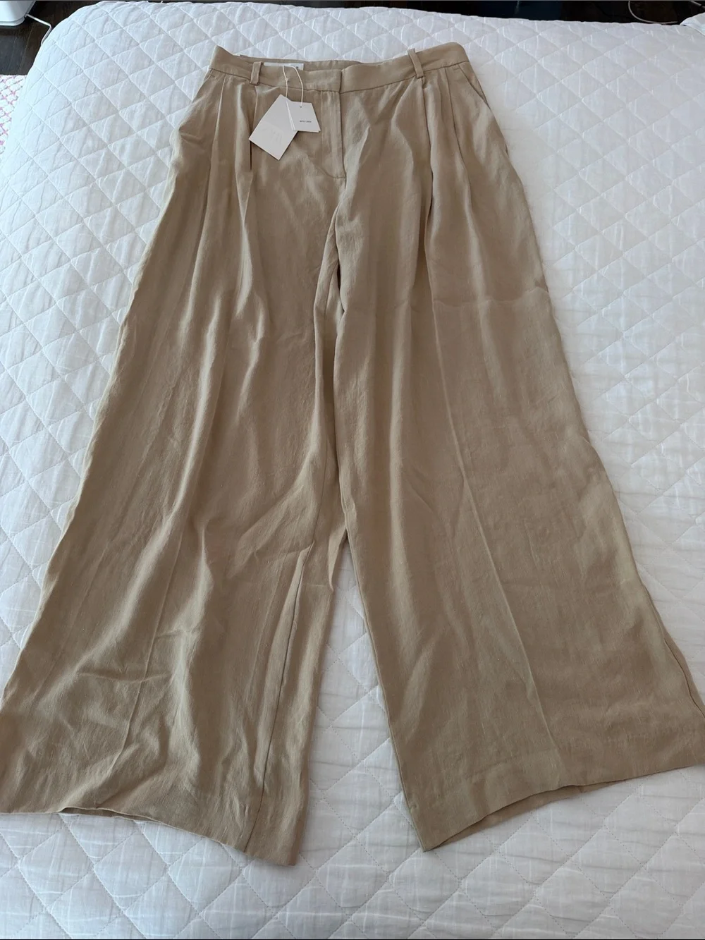 Zara Wide-Leg Linen